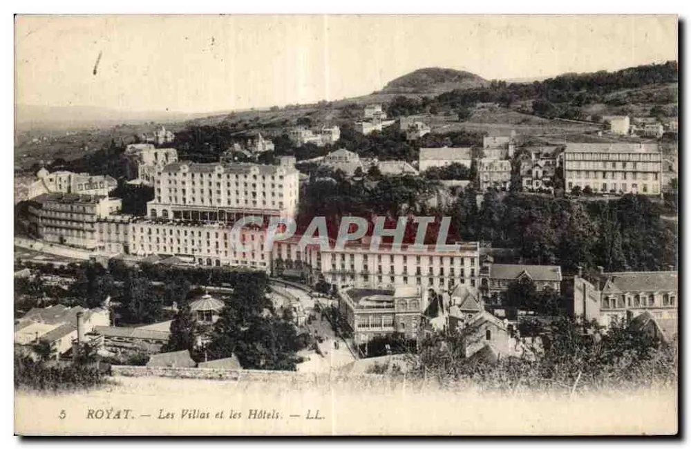 Royat — Die Villen und Hotels — LL. - Vorderseite