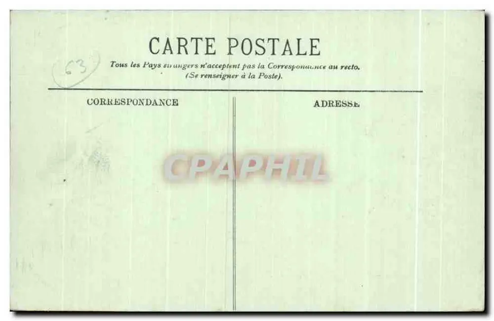 Royat — Katedra — LL. — Auvergne - Rewers