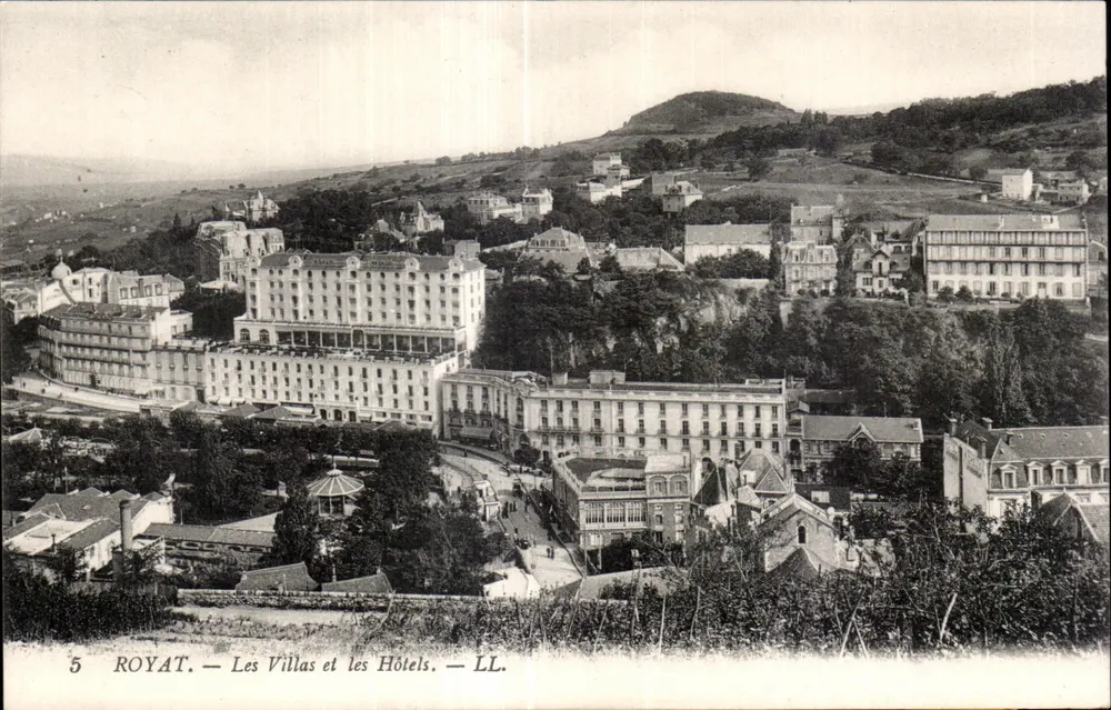 Royat — Die Villen und Hotels — LL. - Vorderseite