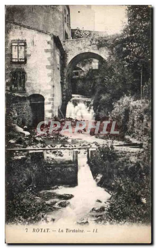 ROYAT — A Tiretaine — editor Levy Fils et Cie, Paris-Venelles - Frente