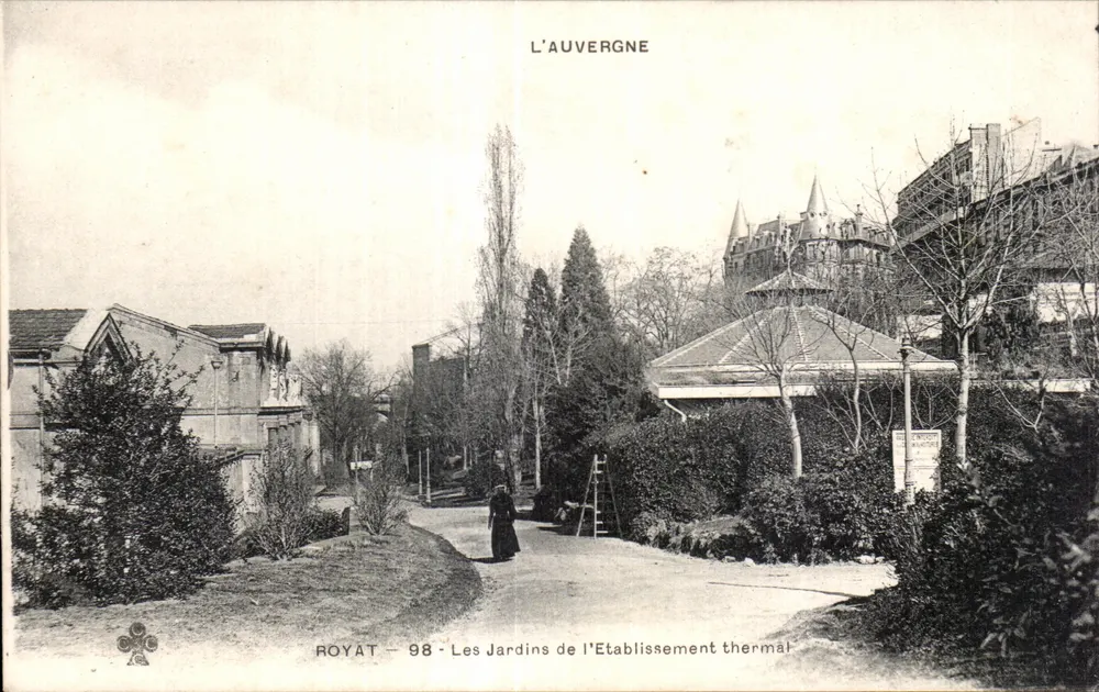 Royat — Les Jardins de l'Établissement thermal — L'Auvergne - Vorderseite