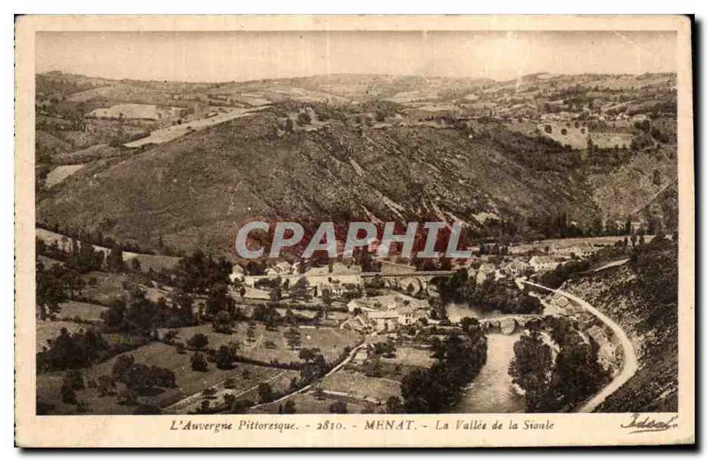 Die Sionle-Tal — MENAT — Pittoreskes Auvergne — 2810 - Vorderseite