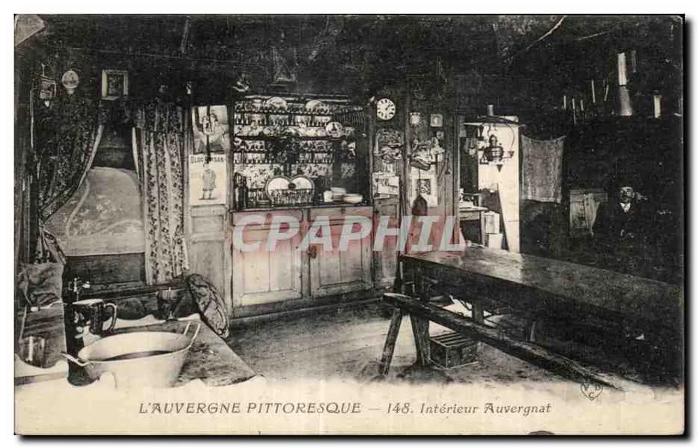 Innenraum Auvergnat — L'Auvergne Pittoresque — 148 - Vorderseite