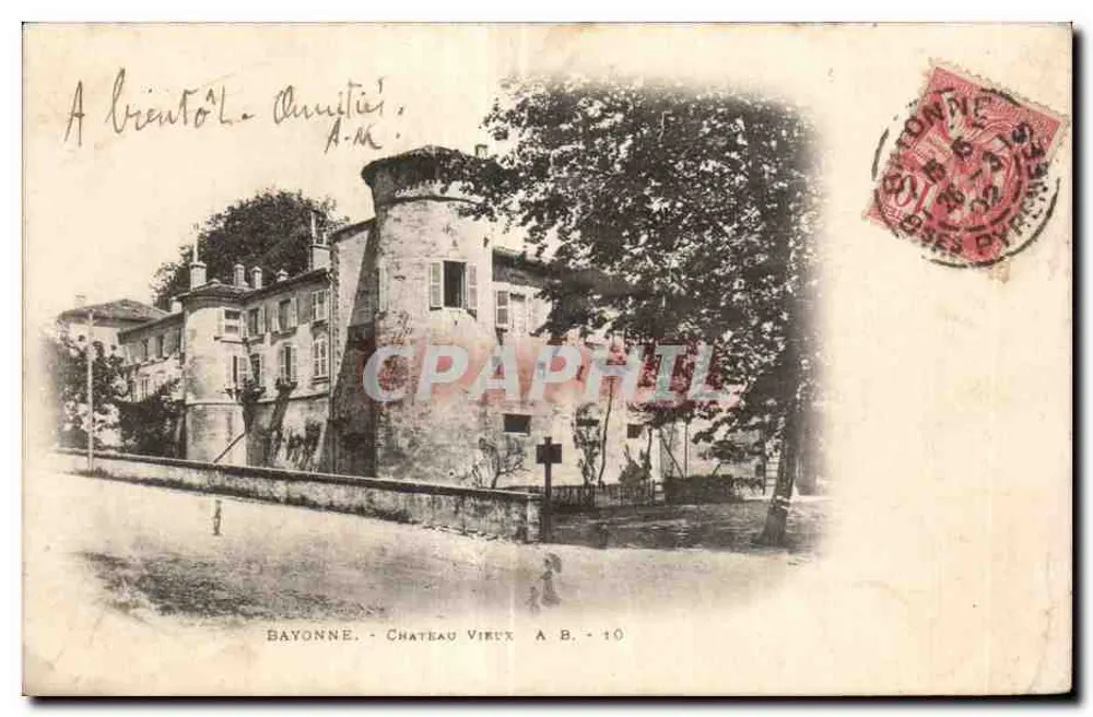Bayonne - Castelo Virieux - A.B. - 10 - Frente