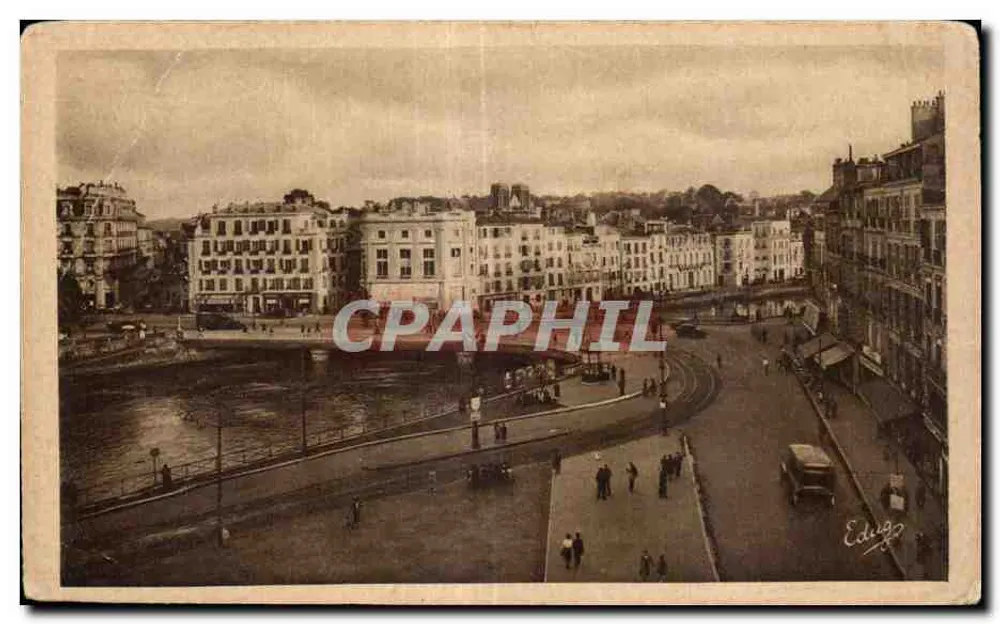 Vue de la Seine à Paris — Pont de la Concorde — éditeur Edug - Frente