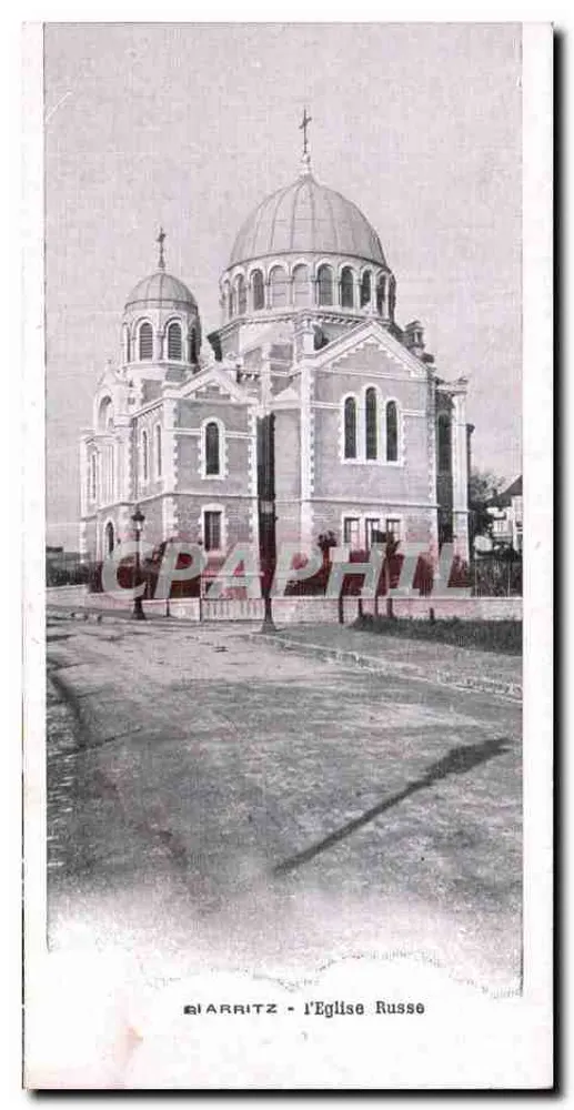 Giarritz - Die russische Kirche - Vorderseite