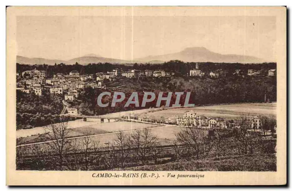 Cambo-les-Bains (B.-P.-) — Panoramablick - Vorderseite
