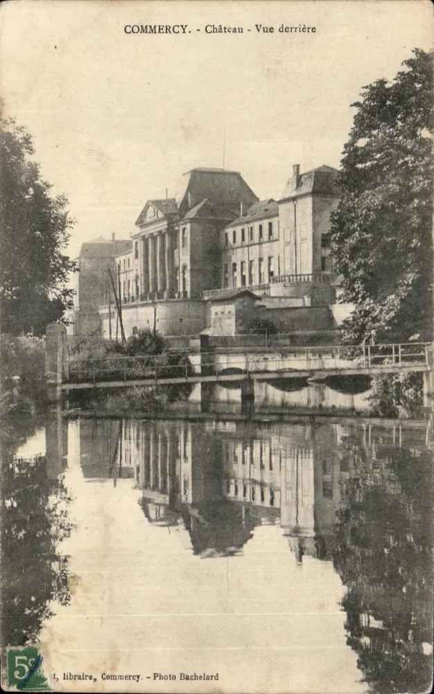 Commercy - Schloss - Ansicht von hinten - Photo Bachelard - Vorderseite