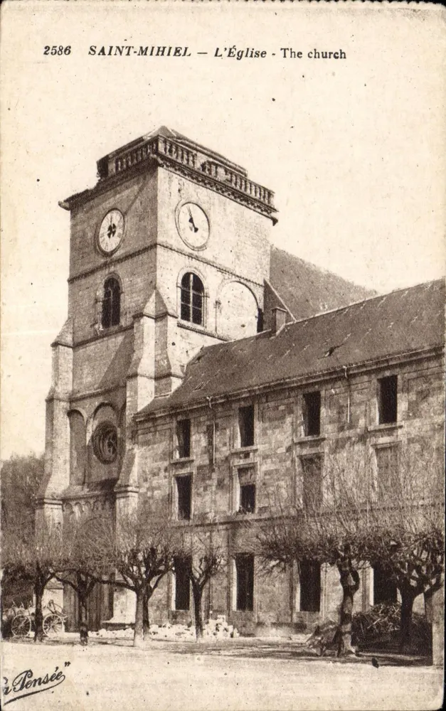 Saint-Mihiel — L'Église - The church — Éditeur : Pensée, n° 2586 - Vorderseite