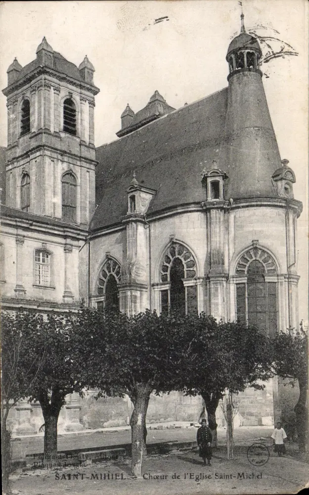 Saint-Mihiel — Chor der Kirche Saint-Michel — Verleger: P. Désiré, Nr. 55 - Vorderseite