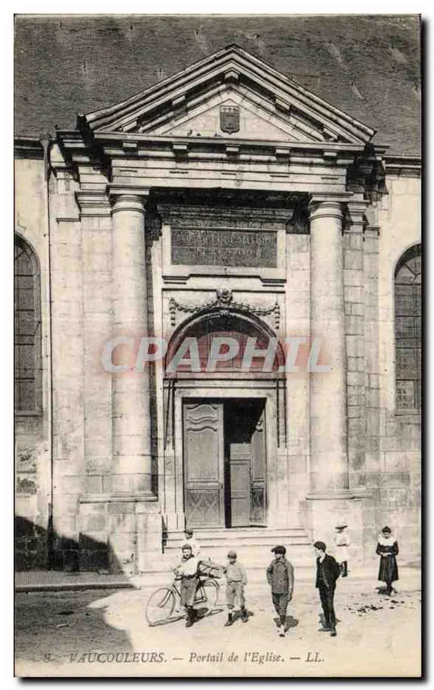 Vaucouleurs — Portal der Kirche — LL. - Vorderseite