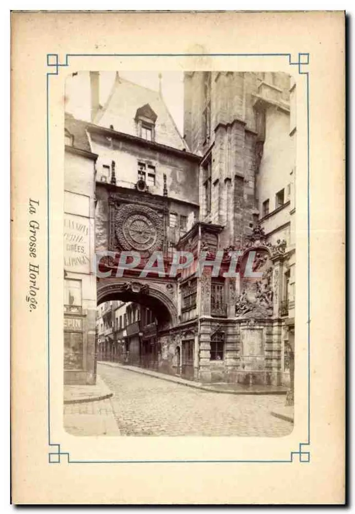 A Grande Relógio — Paris — Editor Épin - Frente