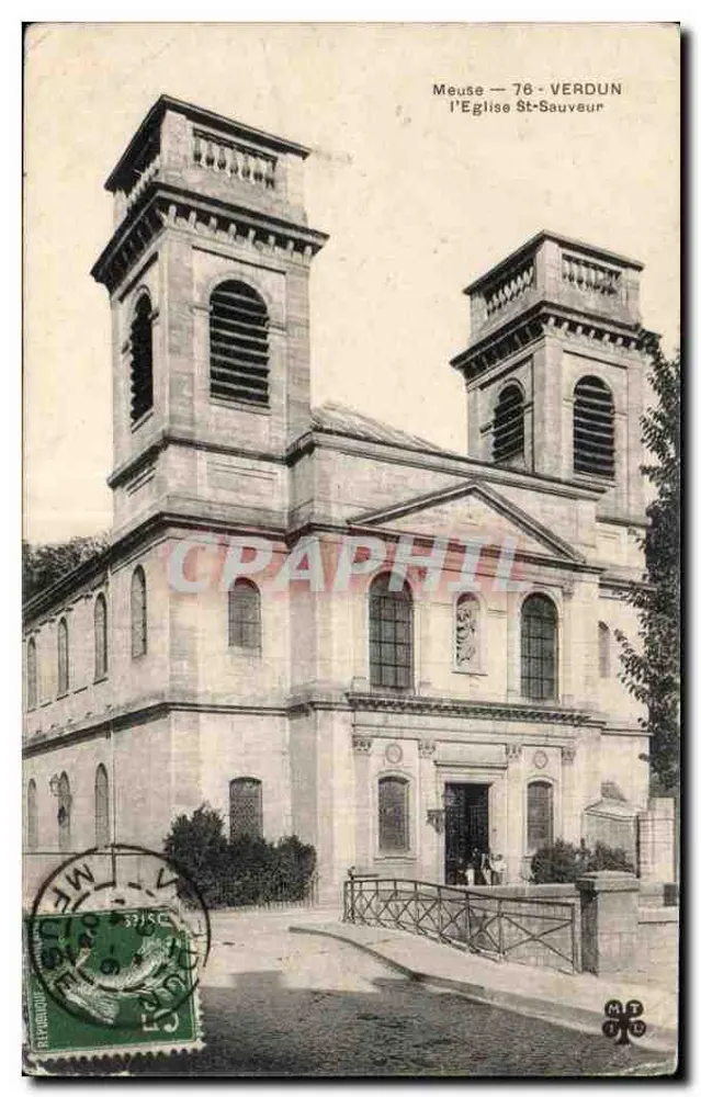 Kirche Saint-Sauveur — Verdun, Meuse — Verleger unbekannt - Vorderseite