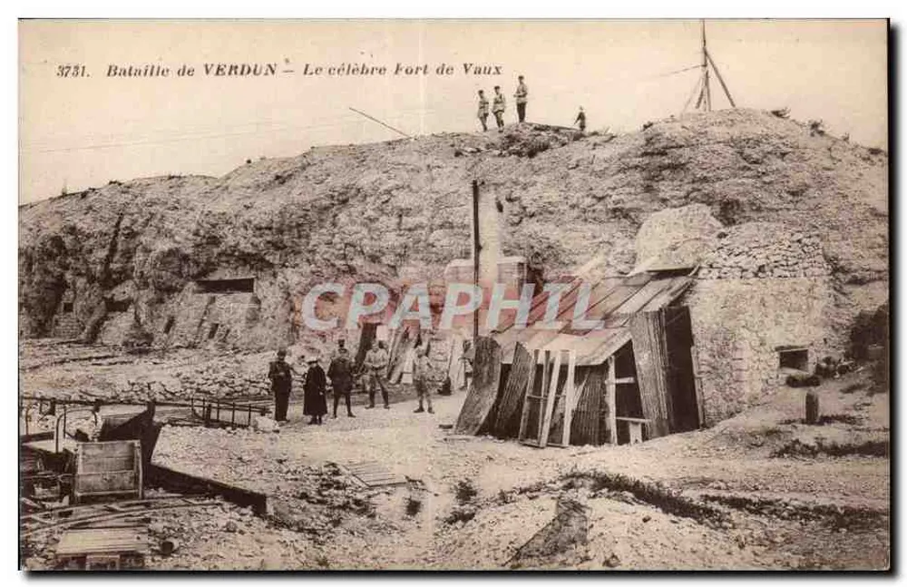 Schlacht bei Verdun — Das berühmte Fort Vaux — Edition des Nouvelles Galeries, Paris - Vorderseite