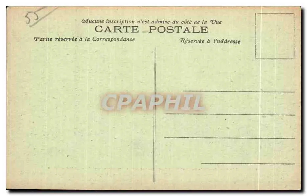 Ossuário provisório dos campos de batalha de Verdun — Início da Obra de Douaumont (Meuse) — editor não identificado - Verso