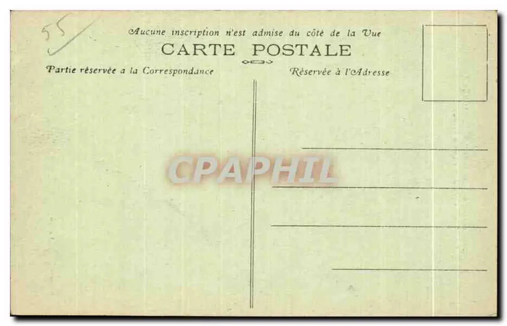 Gedenkstein der 'VOIE SACRÉE' — Route von Bar-le-Duc nach Verdun — Edition Verdun - Rückseite