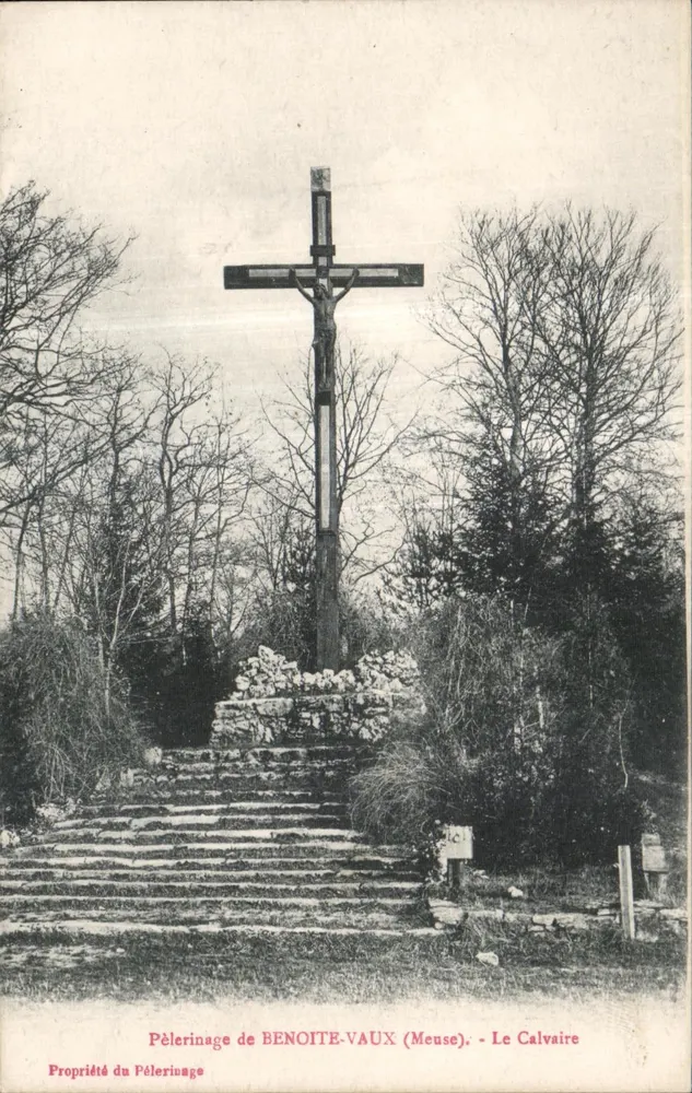 Pilgerreise von BENOITE-VAUX (Meuse) - Das Calvary - Vorderseite