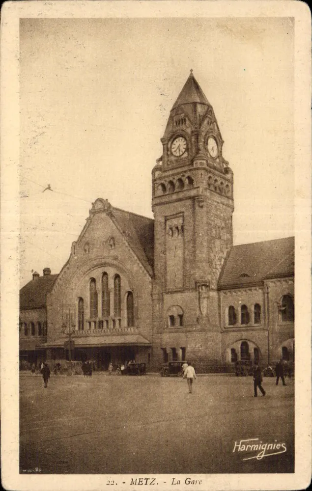 METZ - A Estação — Harmignies, n°22 - Frente