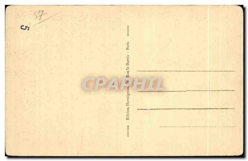 METZ - A Estação — Harmignies, n°22 - Verso