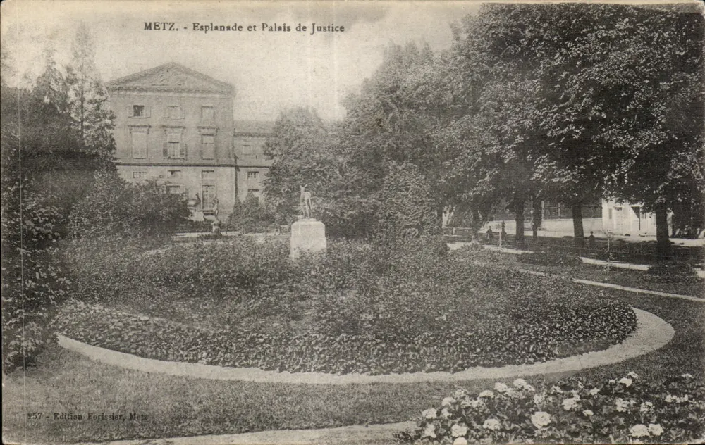 Metz - Esplanada e Palácio de Justiça — Edição Forlaster, n° 957 - Frente