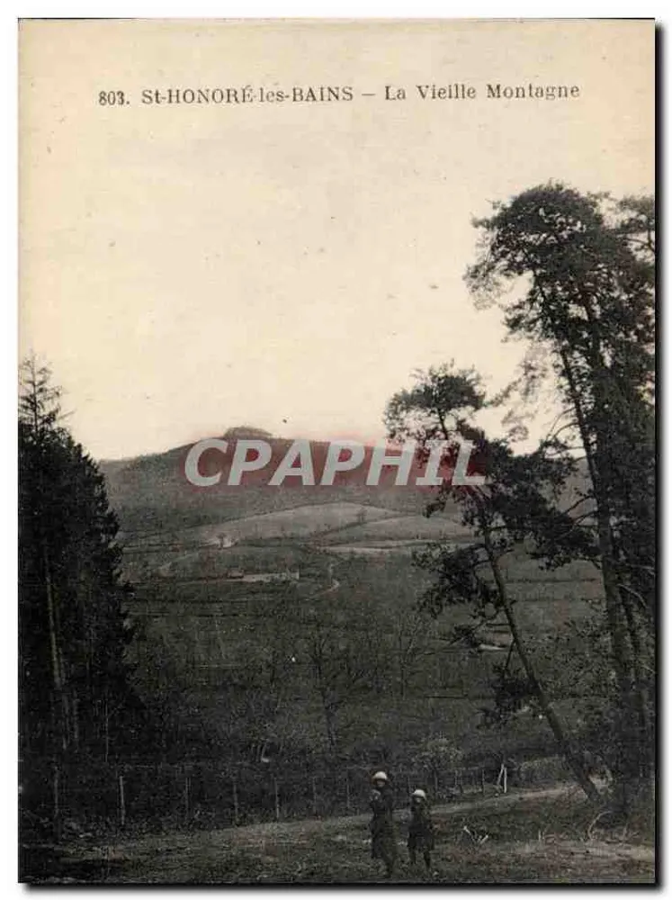 St-Honoré-les-Bains — Ansicht der La Vieille Montagne — n°803 - Vorderseite