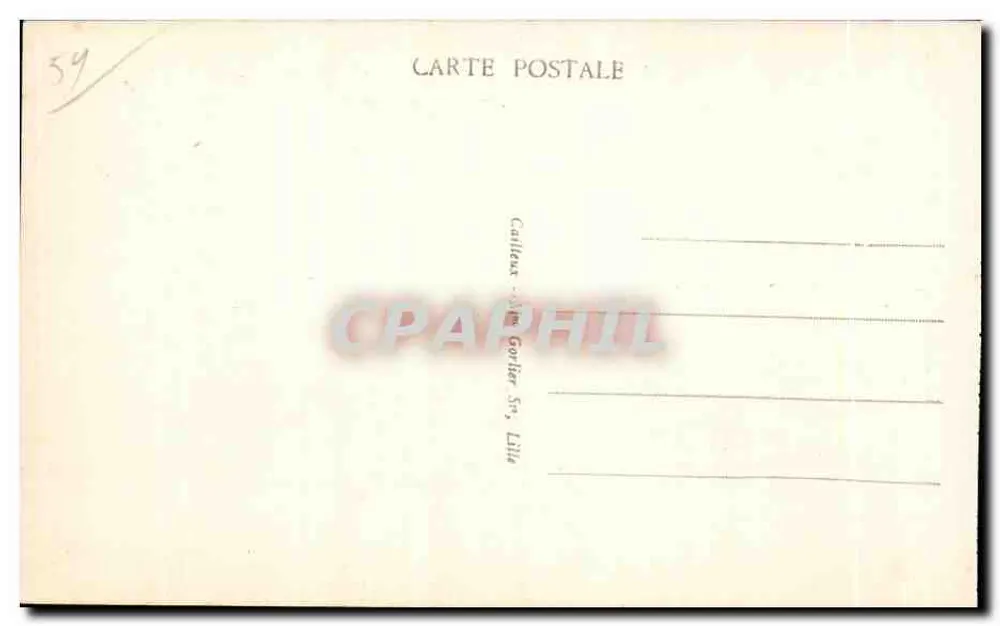 डंकर्क - सेंट-एलॉई के चर्च - ई. सी. - संख्या 33 - पीछे