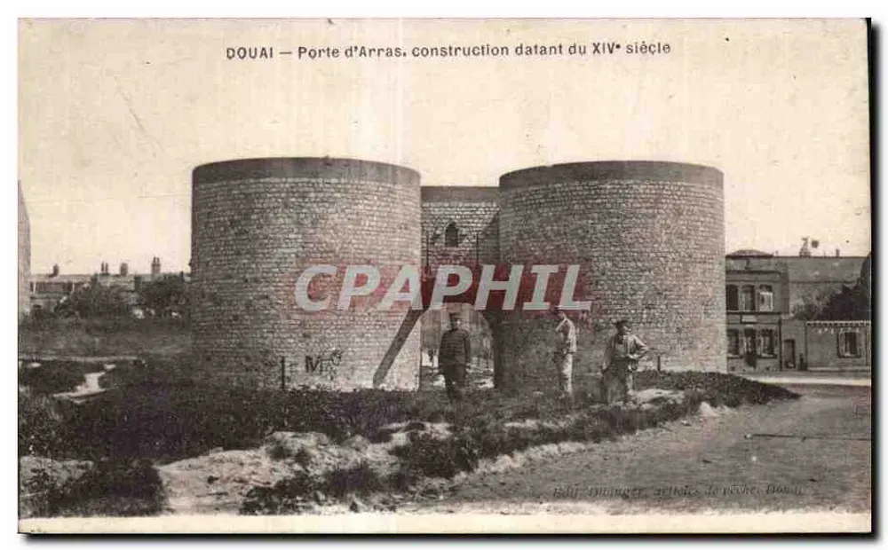 डूआई — अर्स डे अर्रास, 14वीं शताब्दी के निर्माण — प्रकाशक H. Dumanger, अक्टूबर के अंक, डूआई - आगे