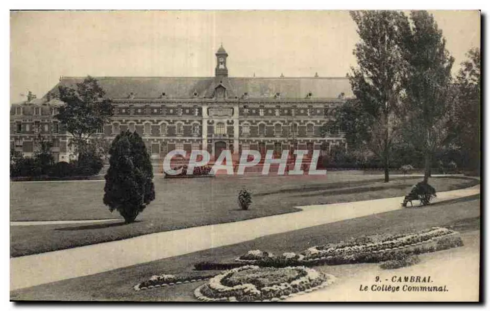 Cambrai — O Colégio Comunal — editor Artinud - Frente