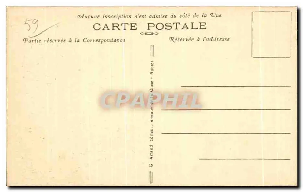 Cambrai — पैनोरमा दृश्य — G. Artaud, प्रकाशक - पीछे