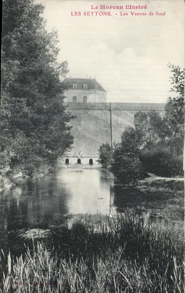 Les Settons - Die Unterwasserklappen — Illustriertes Morvan - Vorderseite