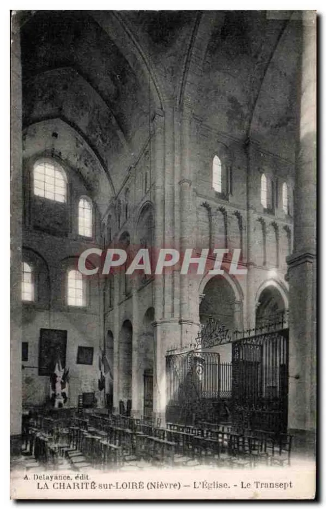 La Charité-sur-Loire (Nièvre) — Die Kirche — Der Querhaus - Vorderseite