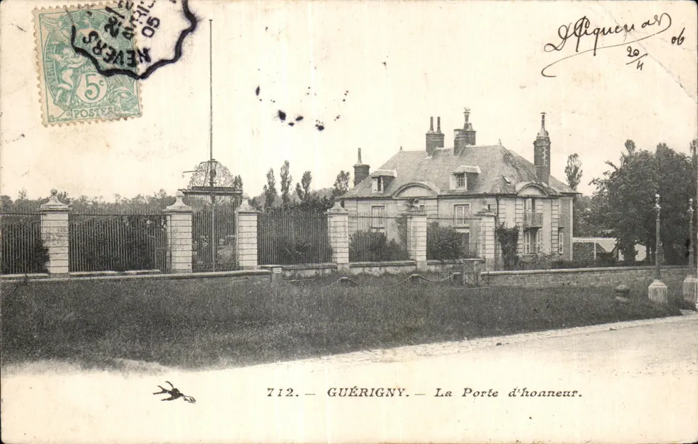Guérigny — La Porte d'honneur — éditeur Piquet, n° 712 - Awers