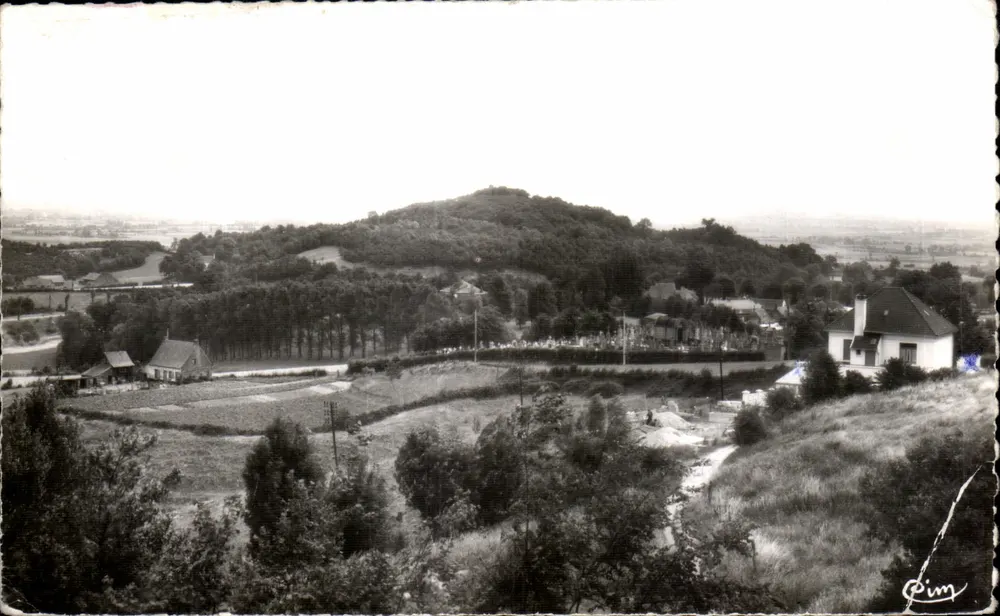 Mont-Cassel (Nord) — Panoramablick auf den Mont de Recollets — Pim - Vorderseite