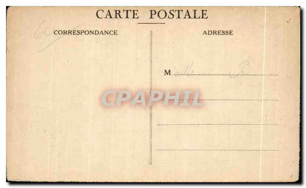 Beauvais — Het Paleis van Justitie — Almanak Vermot, Cl. Horizonten van Frankrijk - Achterkant