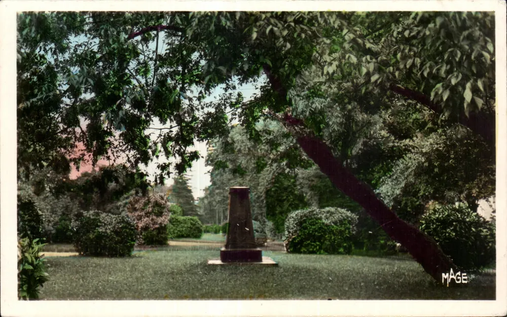 Beauvais - O Jardim Público — editor G. Réant, Paris - Frente