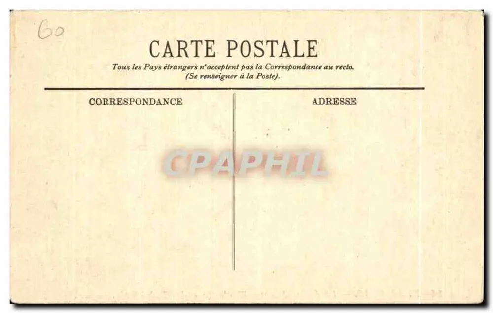 A Praça Jeanne Hachette e a Catedral — vista de Rouen — editor não identificado, número de série não visível - Verso