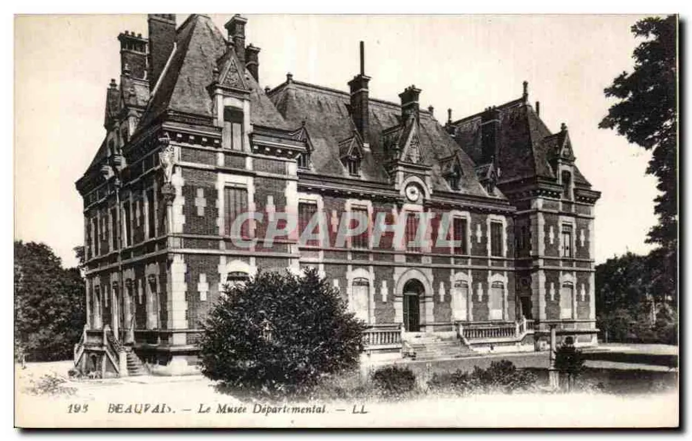 Beaupain — O Museu Departamental — LL - Frente