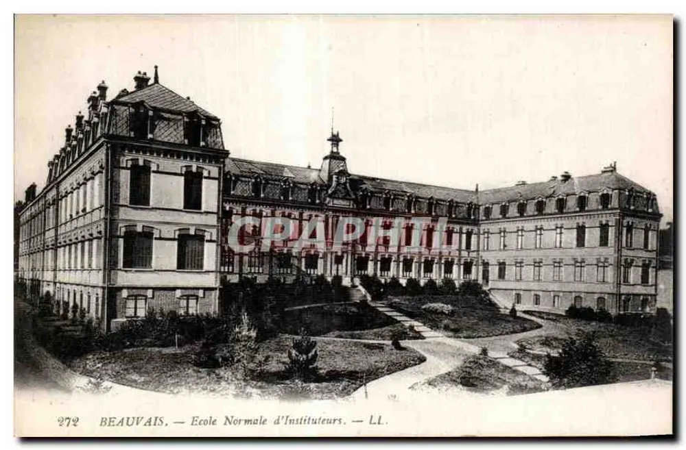 Beauvais — Escola Normal de Professores — LL. n° 972 - Frente