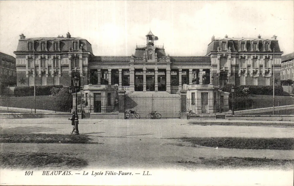 Beauvais — O Liceu Félix-Faure — LL. — n° 101 - Frente
