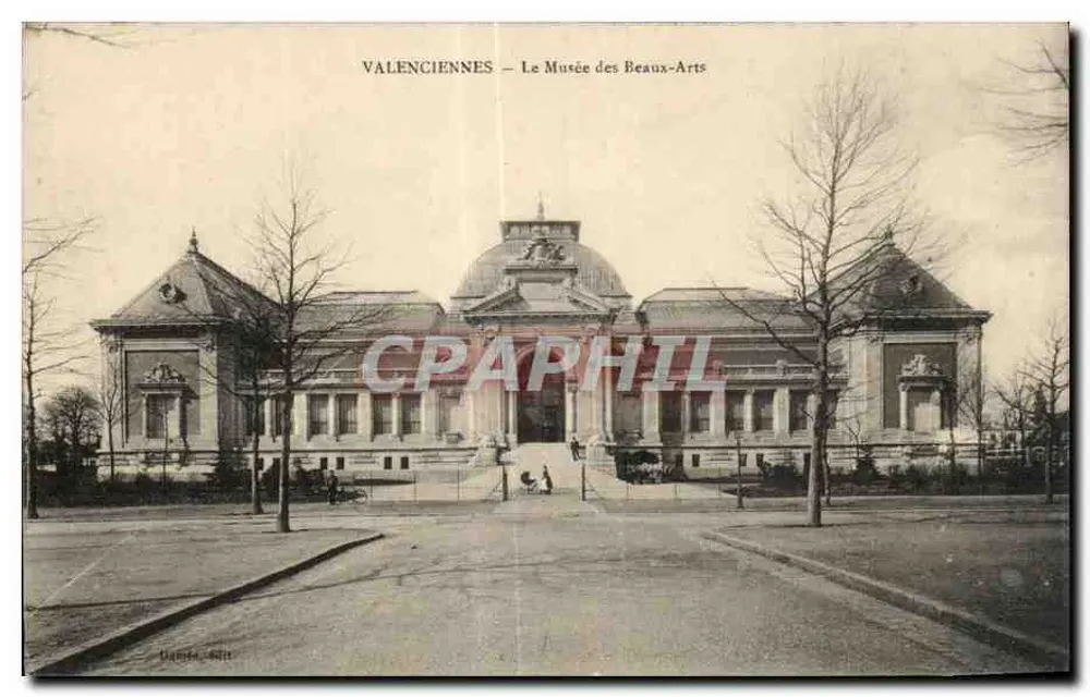 Valenciennes — O Museu de Belas Artes — Damba - 4411 - Frente