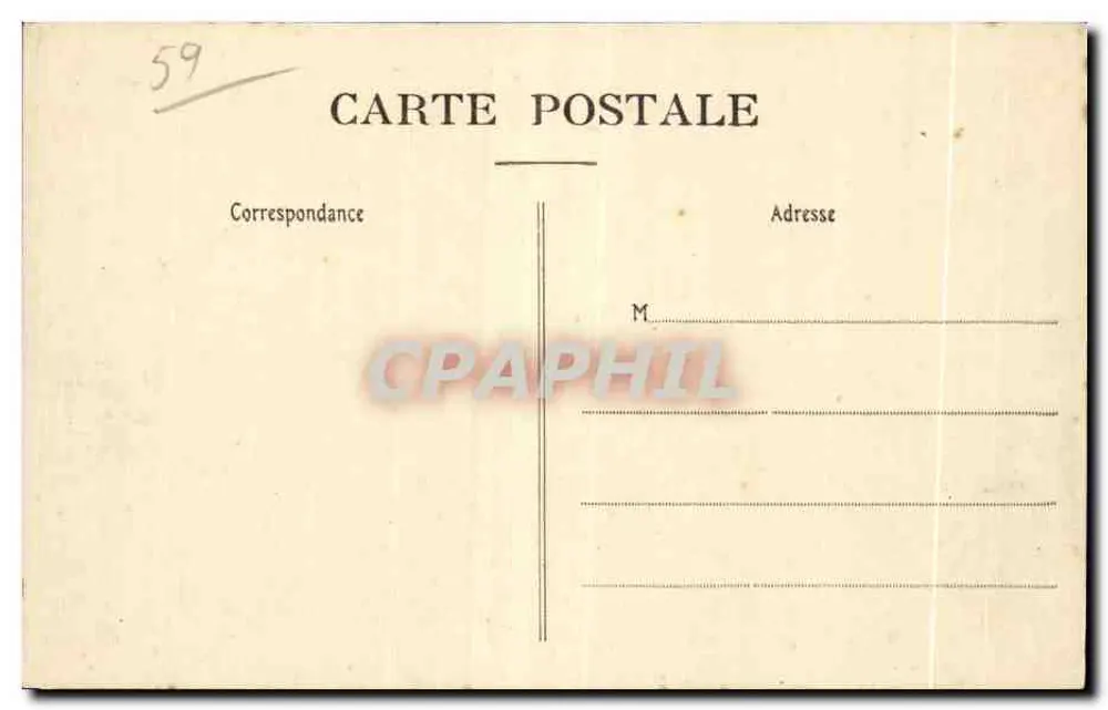 Valenciennes — O Museu de Belas Artes — Damba - 4411 - Verso