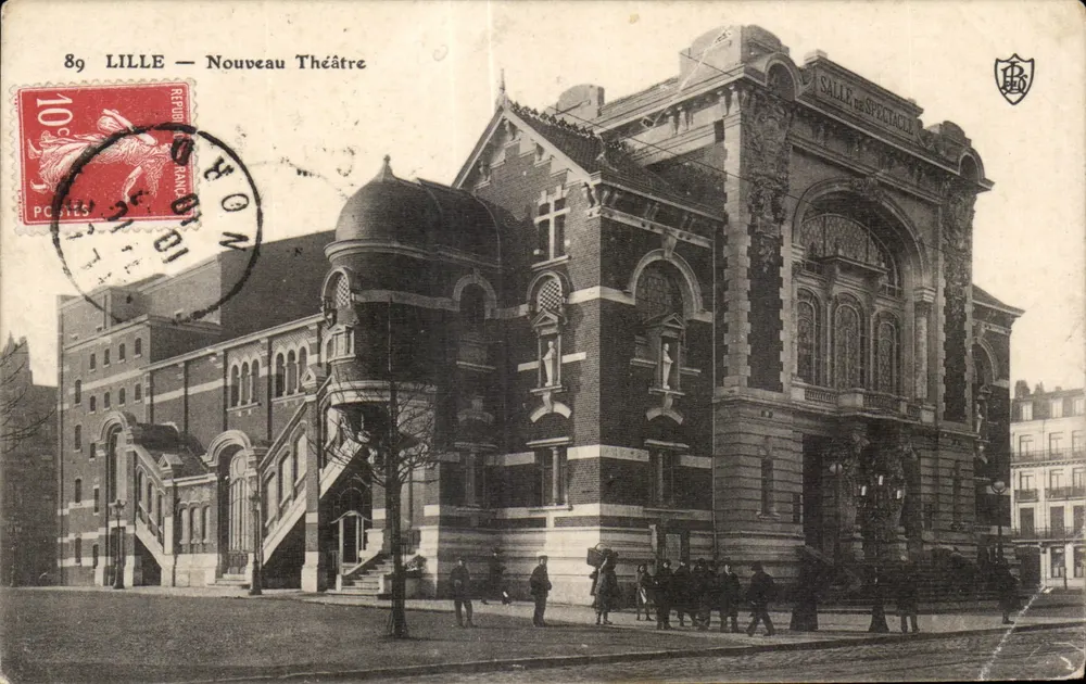 LILLE — Nuevo Teatro — Sala de Espectáculos — editor desconocido, n° 89 - Anverso