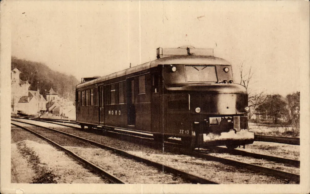 Diesellokomotive der Nordbahn — ZZ 13 — Verlag Druckerei L. Dorel, Lille - Vorderseite