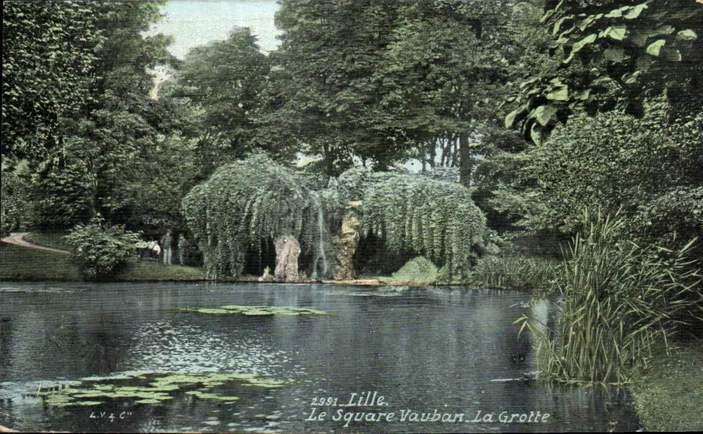 Place Vauban — Jaskinia — Lille — wydawca L.V.4.C. n°2991 - Awers