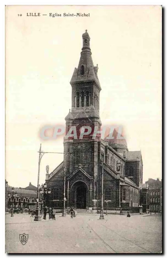 LILLE — Igreja de São Miguel — n°10 - Frente