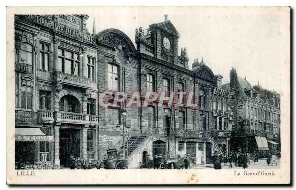 Lille — La Grand'Garde — editor anônimo, número de série não visível - Frente