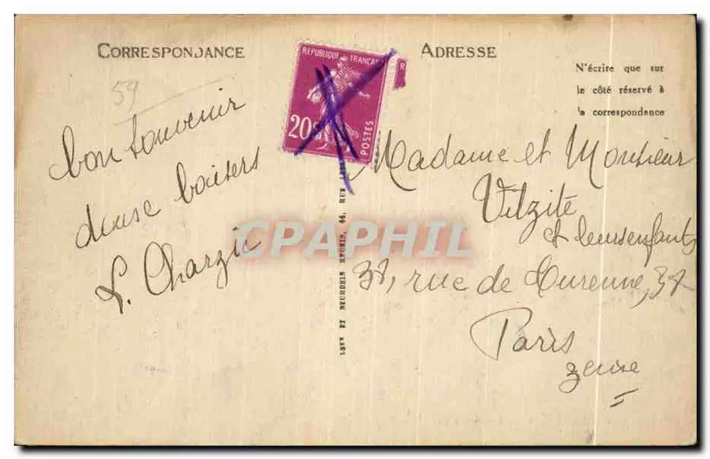 LILLE - El Gran Teatro — editor LL, n° 164 - Reverso