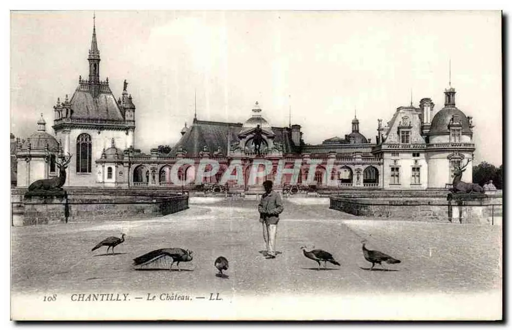Chantilly — O Castelo — LL - Frente