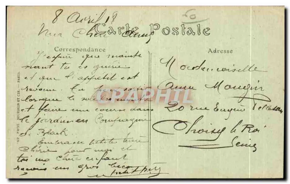 Compiègne — Plac Zamku — ND. Fot. - Rewers
