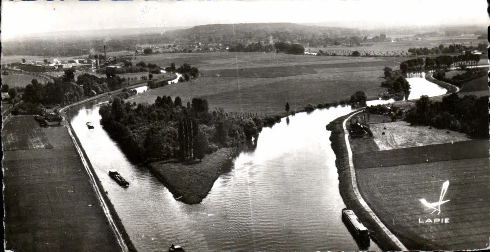Der See der Seine — Zusammenfluss der Oise und Aisne — Compiegne (Oise) — Verlag LAPIE - Vorderseite